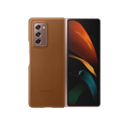 Official Samsung Galaxy Z Fold 2 5G Genuine Leather Cover