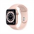 Gold Aluminum Case with Pink Sand Sport Band (2)